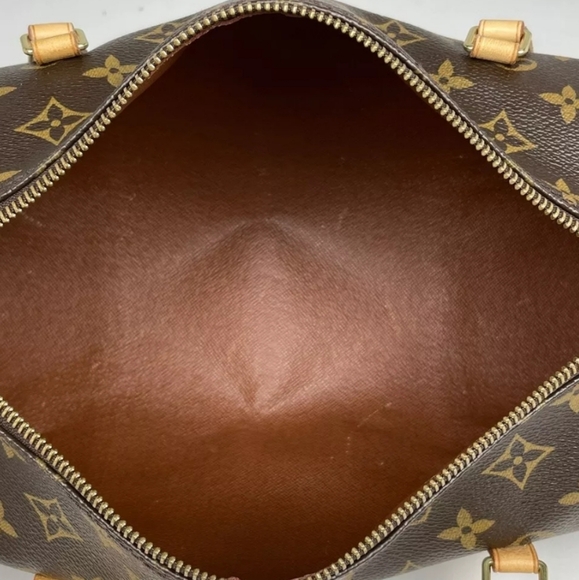 🎁Louis Vuitton Papillion 30 Monogram Canvas Cylindrical Barrel Bag - Picture 7 of 11